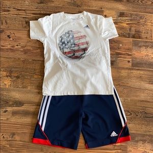 Adidas boys summer set